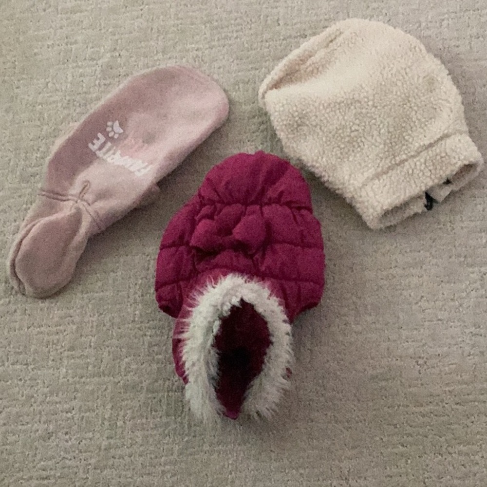 Bundle of 3 Small dog coats